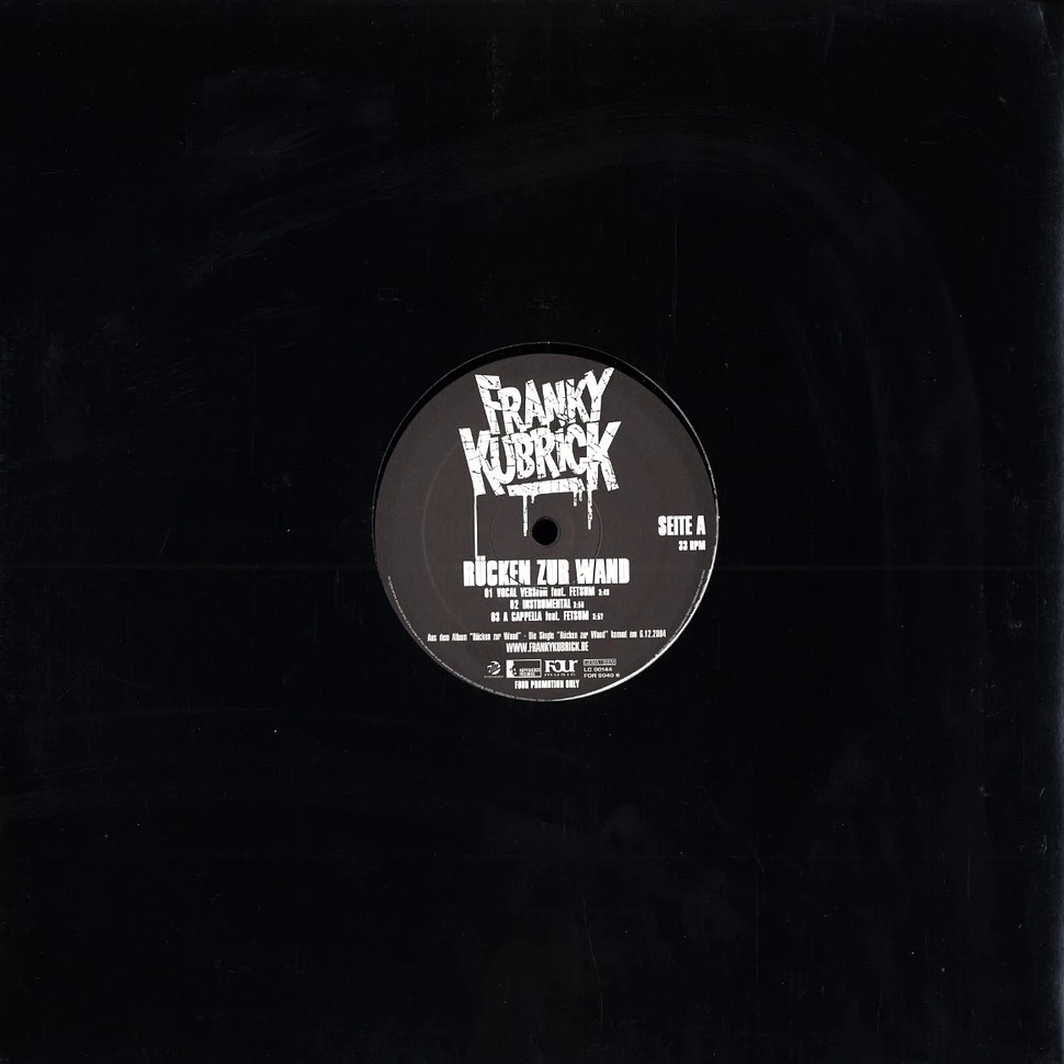 Franky Kubrick - Rücken zur Wand