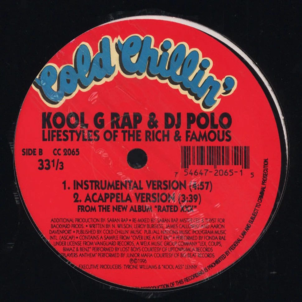 Kool G Rap & DJ Polo - Lifestyles of the rich & famous - Vinyl 12