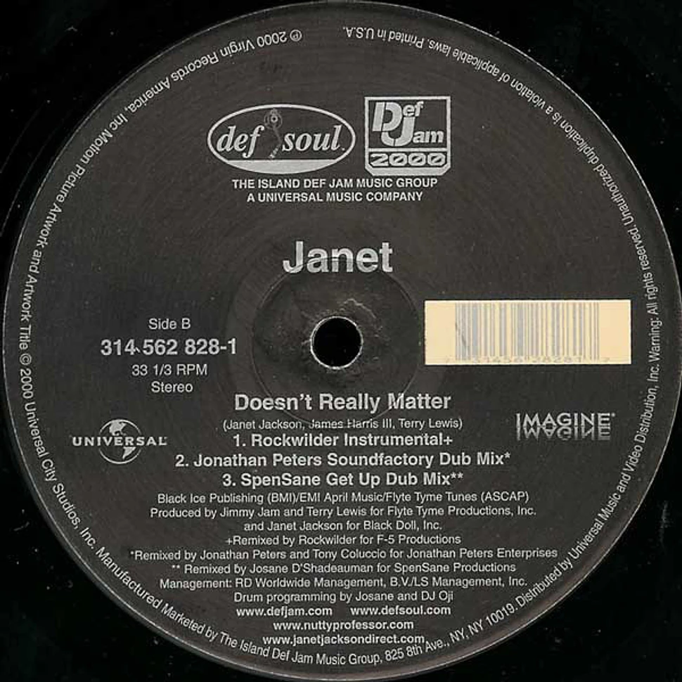 Janet Jackson - Doesn't Really Matter