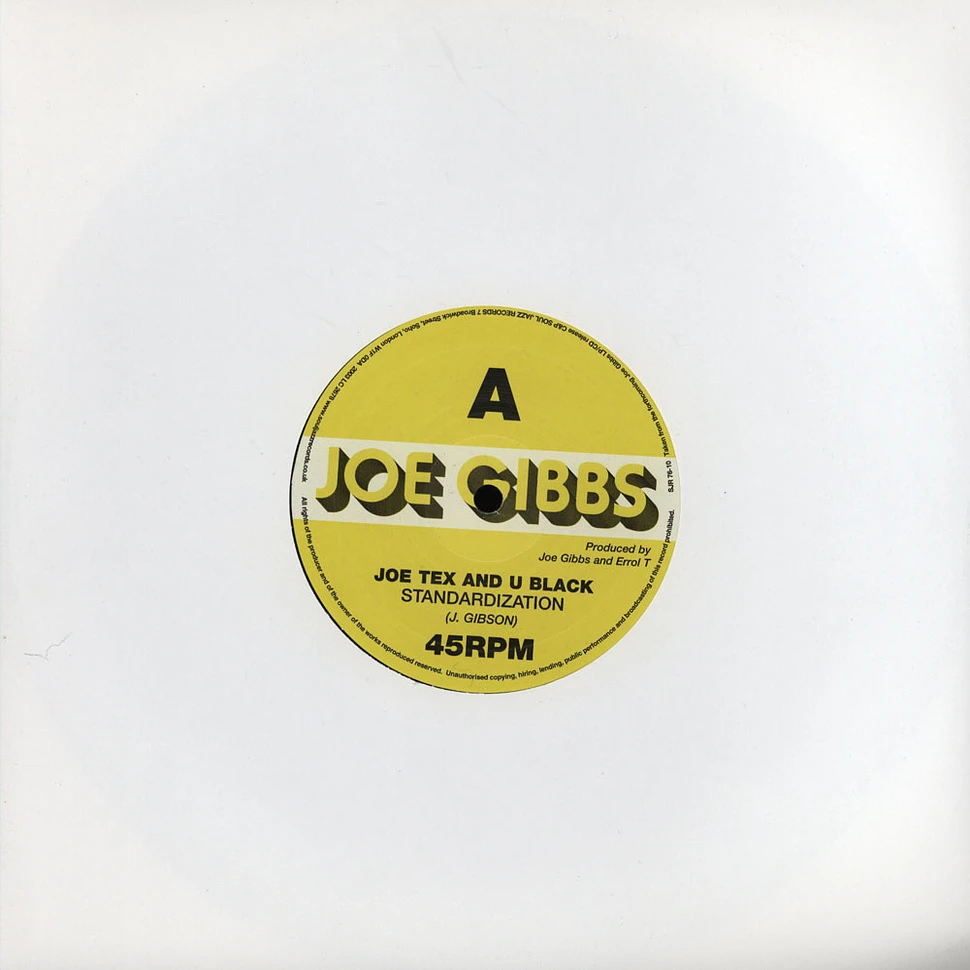 Joe Gibbs - Standardization