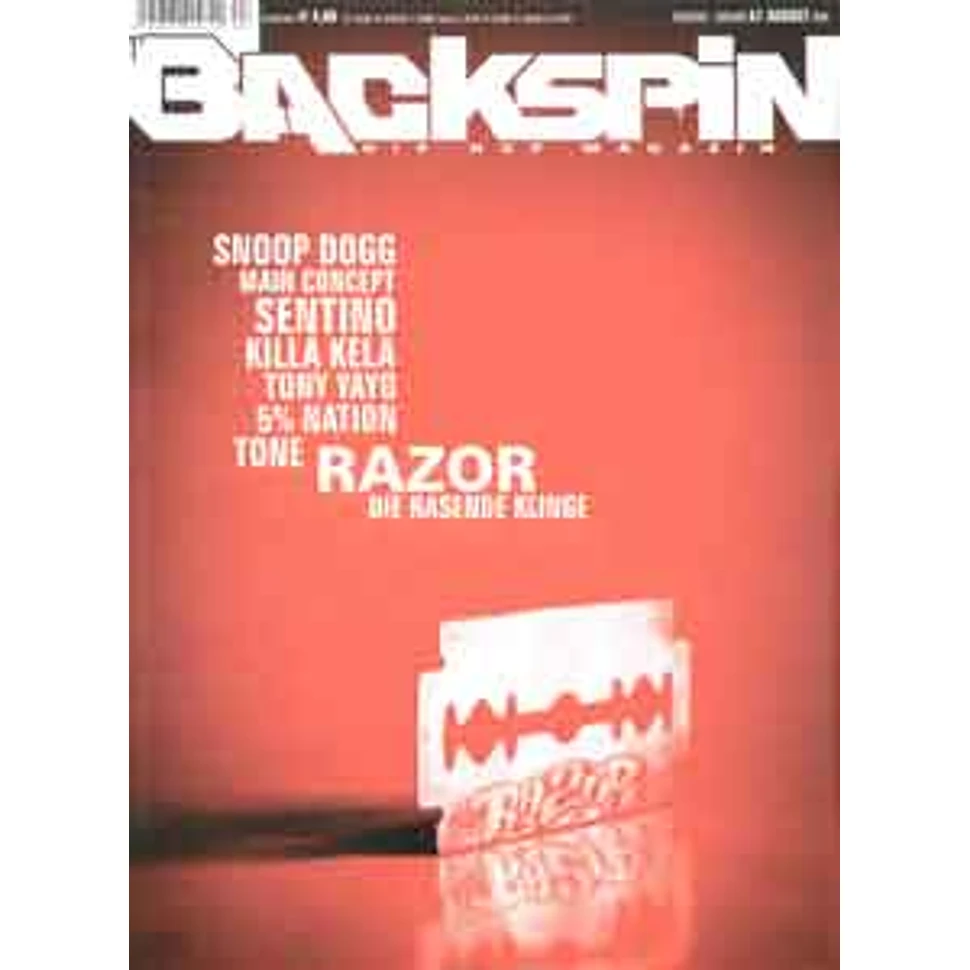 Backspin - August 2005