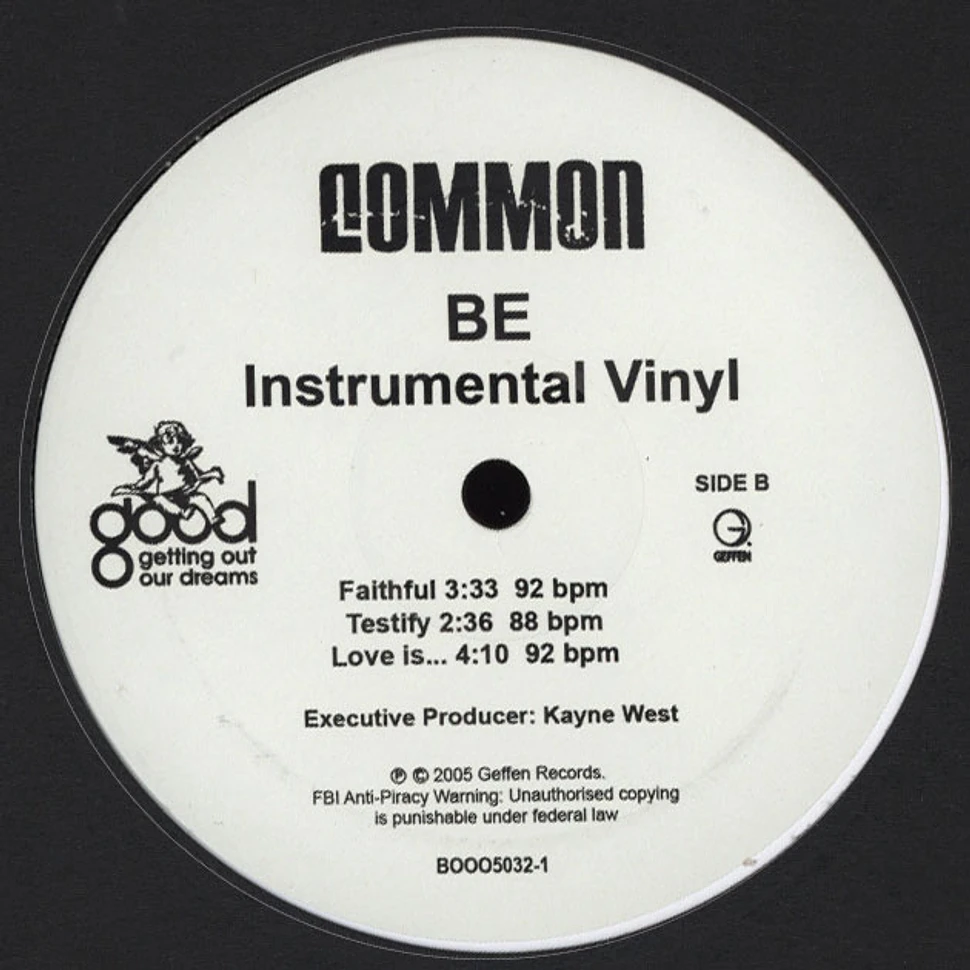 Common - Be... Instrumentals
