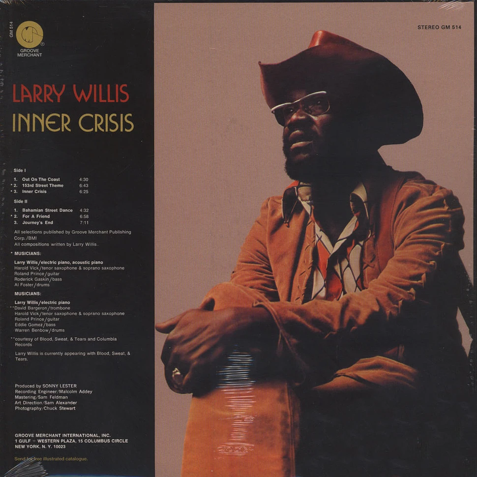 Larry Willis (Blood, Sweat & Tears) - Inner crisis