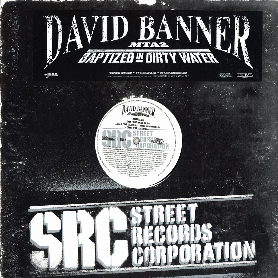 David Banner - Baptized in dirty water