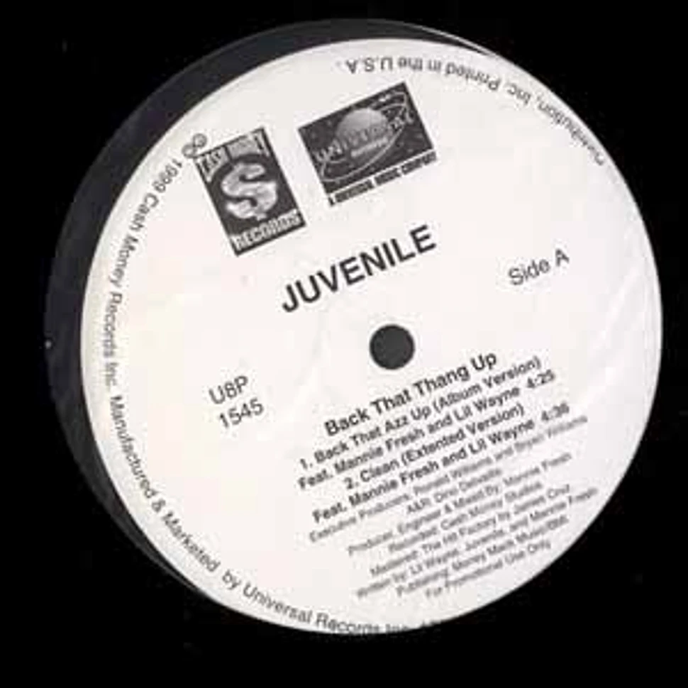 Juvenile - Back that thang up