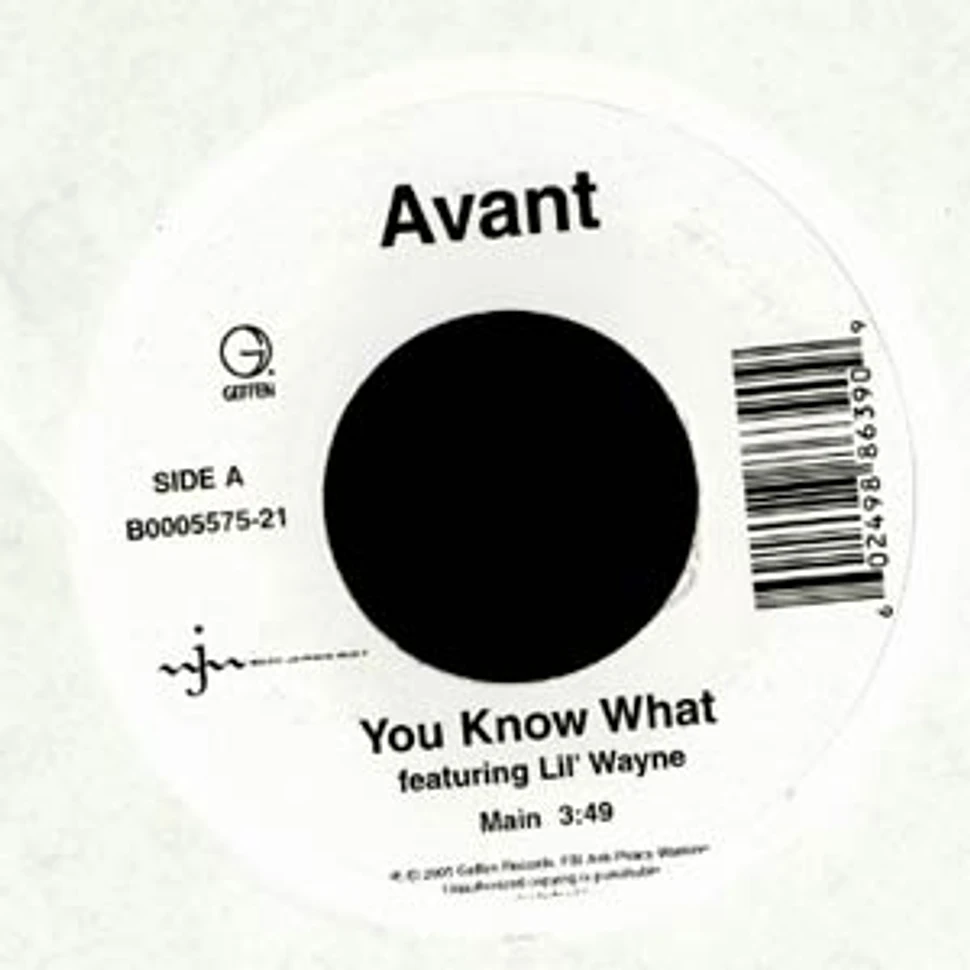 Avant - You know what feat. Lil Wayne