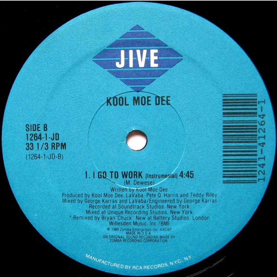 Kool Moe Dee - I Go To Work