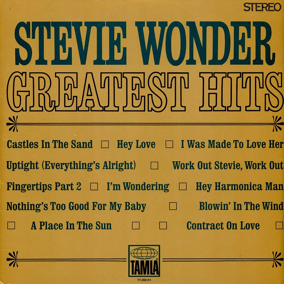 Stevie Wonder - Greatest hits