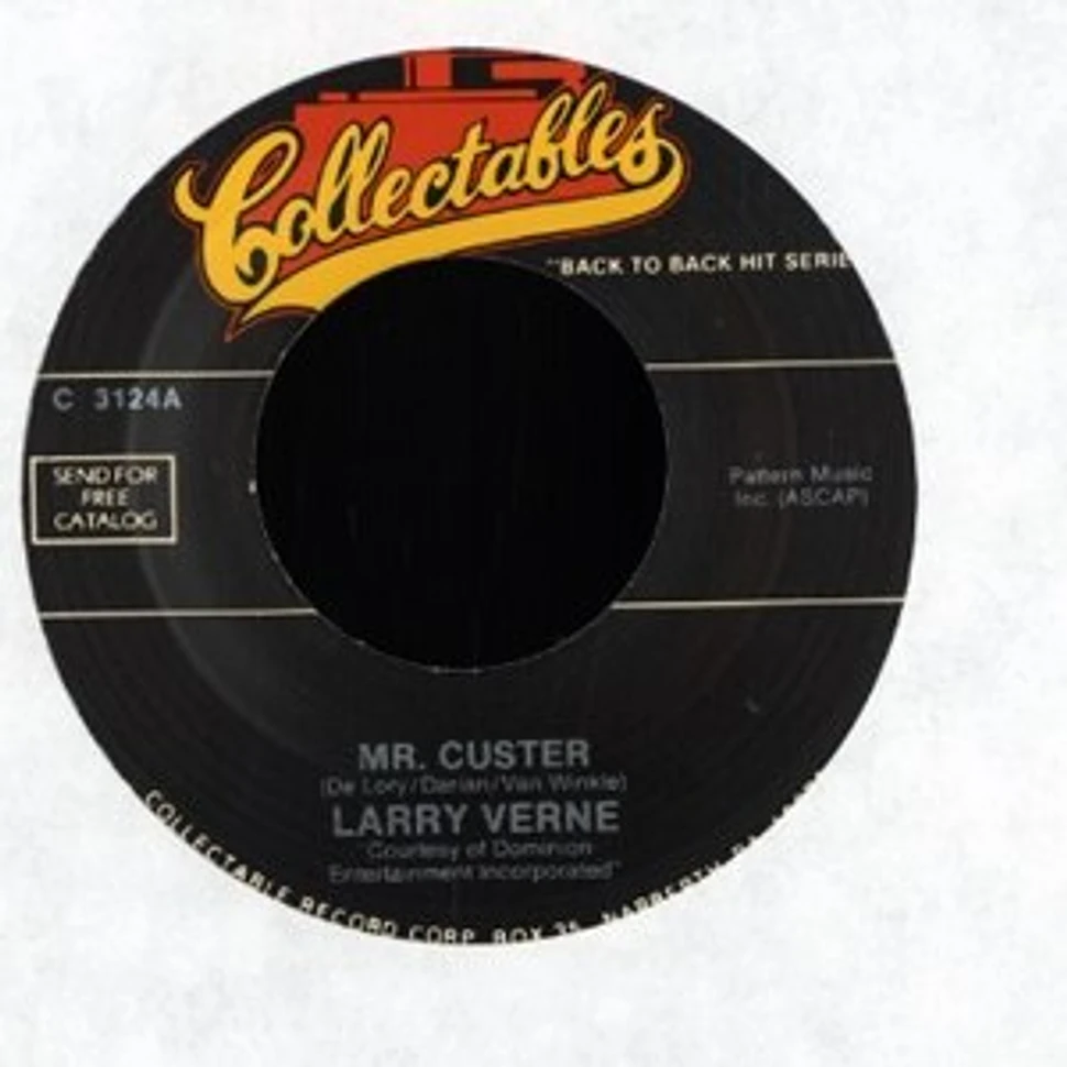 Larry Verne / Cannibal & The Headhunters - Mr.Custer / land of 1000 dances