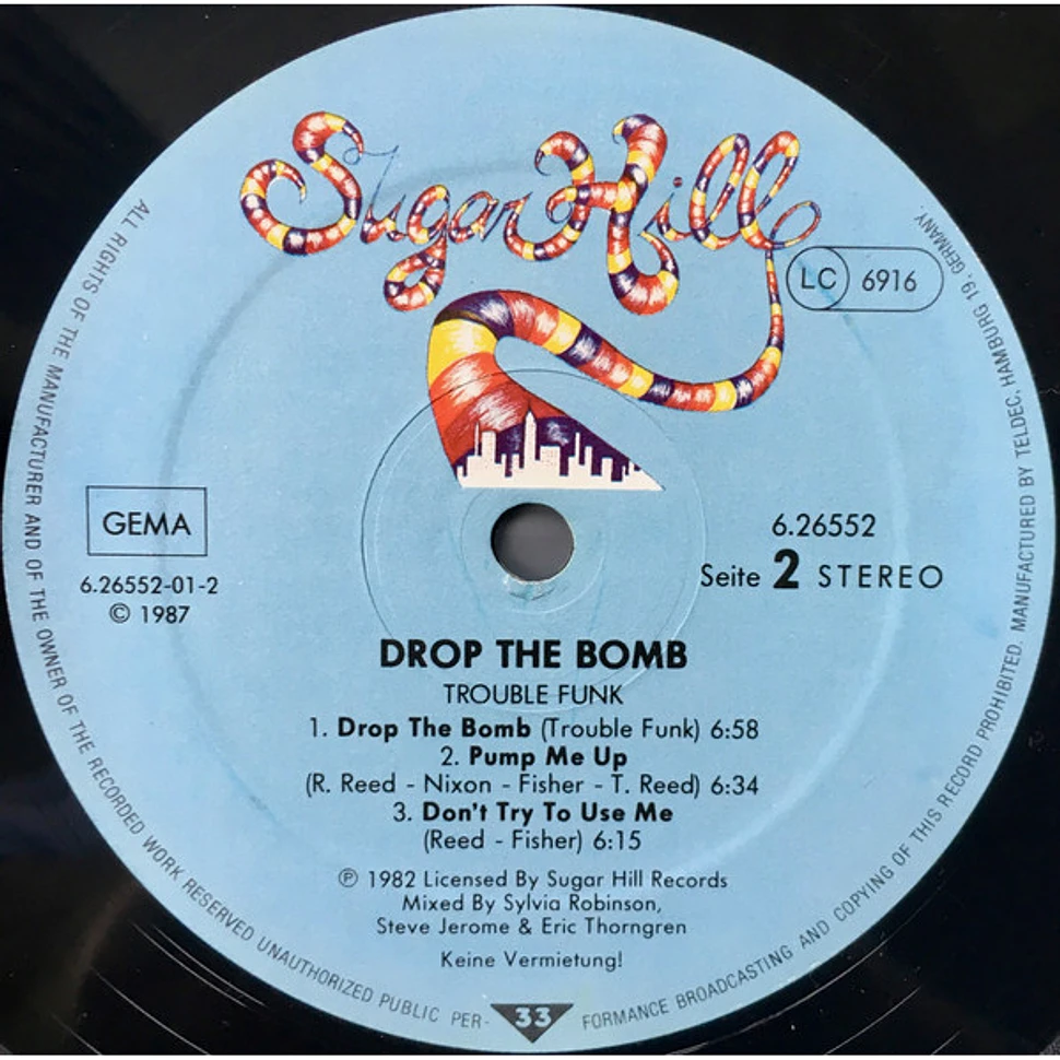 Trouble Funk - Drop The Bomb