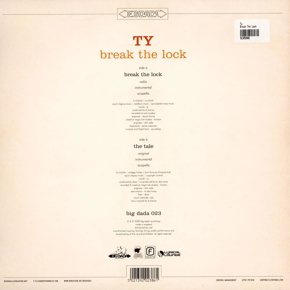 Ty - Break The Lock