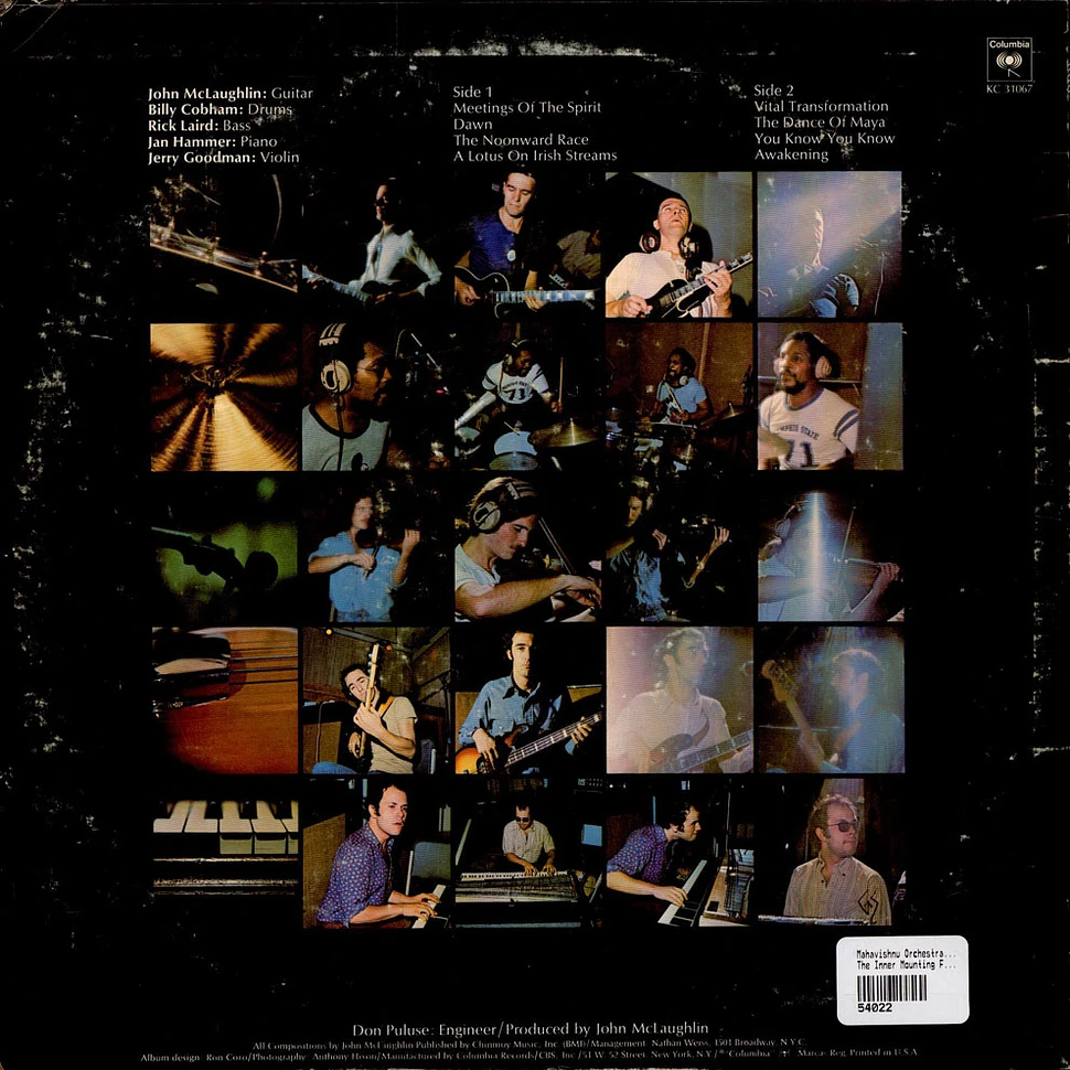 Mahavishnu Orchestra with John McLaughlin - The Inner Mounting Flame