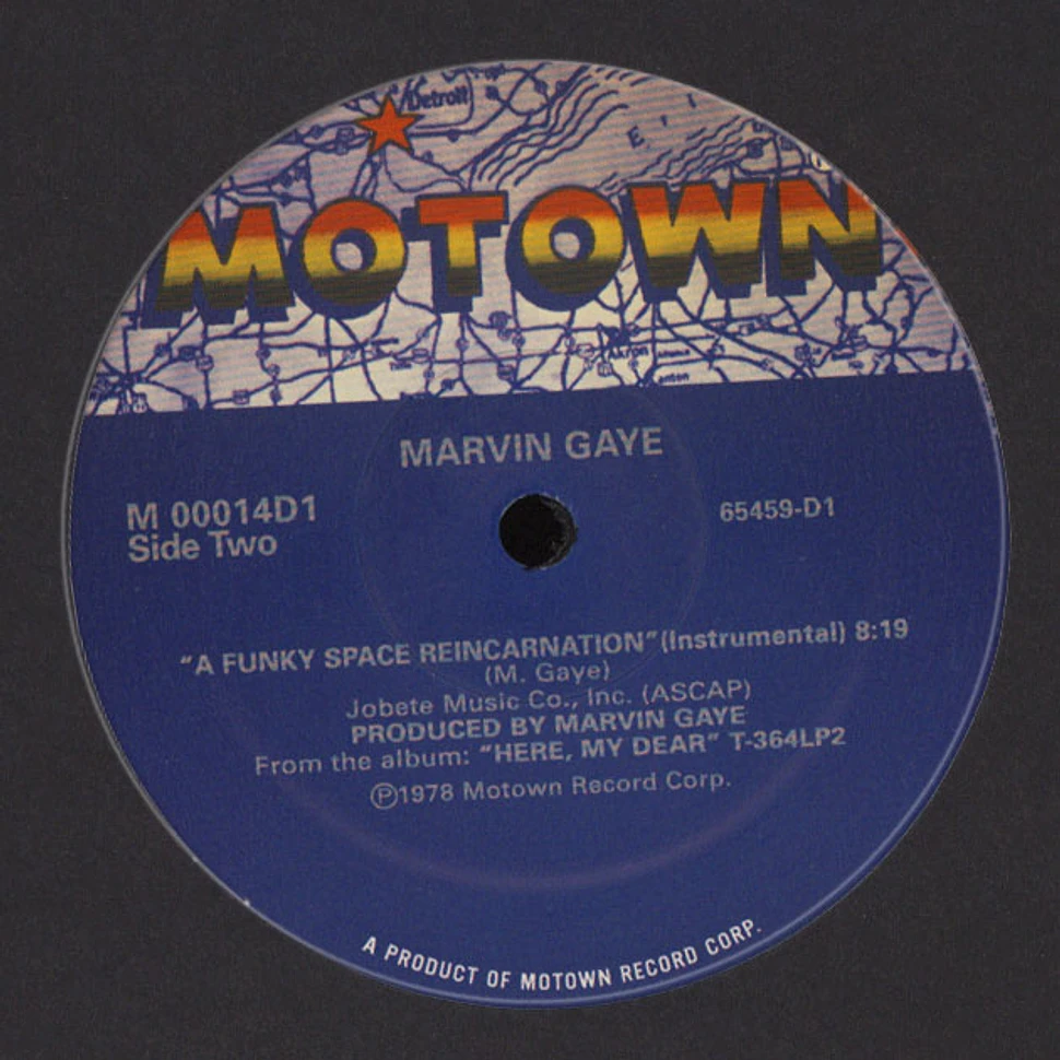 Marvin Gaye - A Funky Space Reincarnation - 12 Vinyl