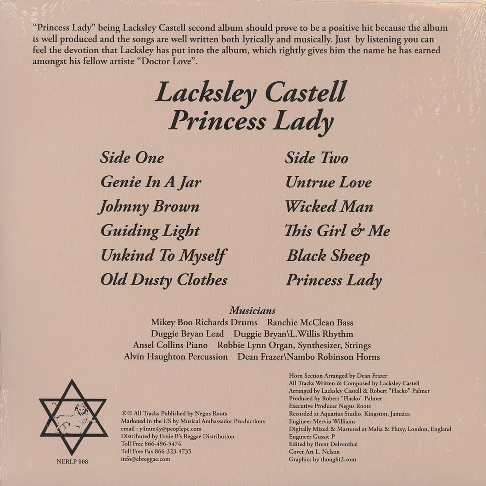 Lacksley Castell - Princess Lady