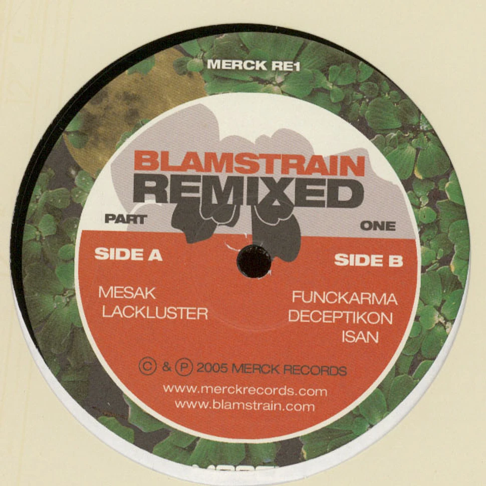 Blamstrain - Remixed EP