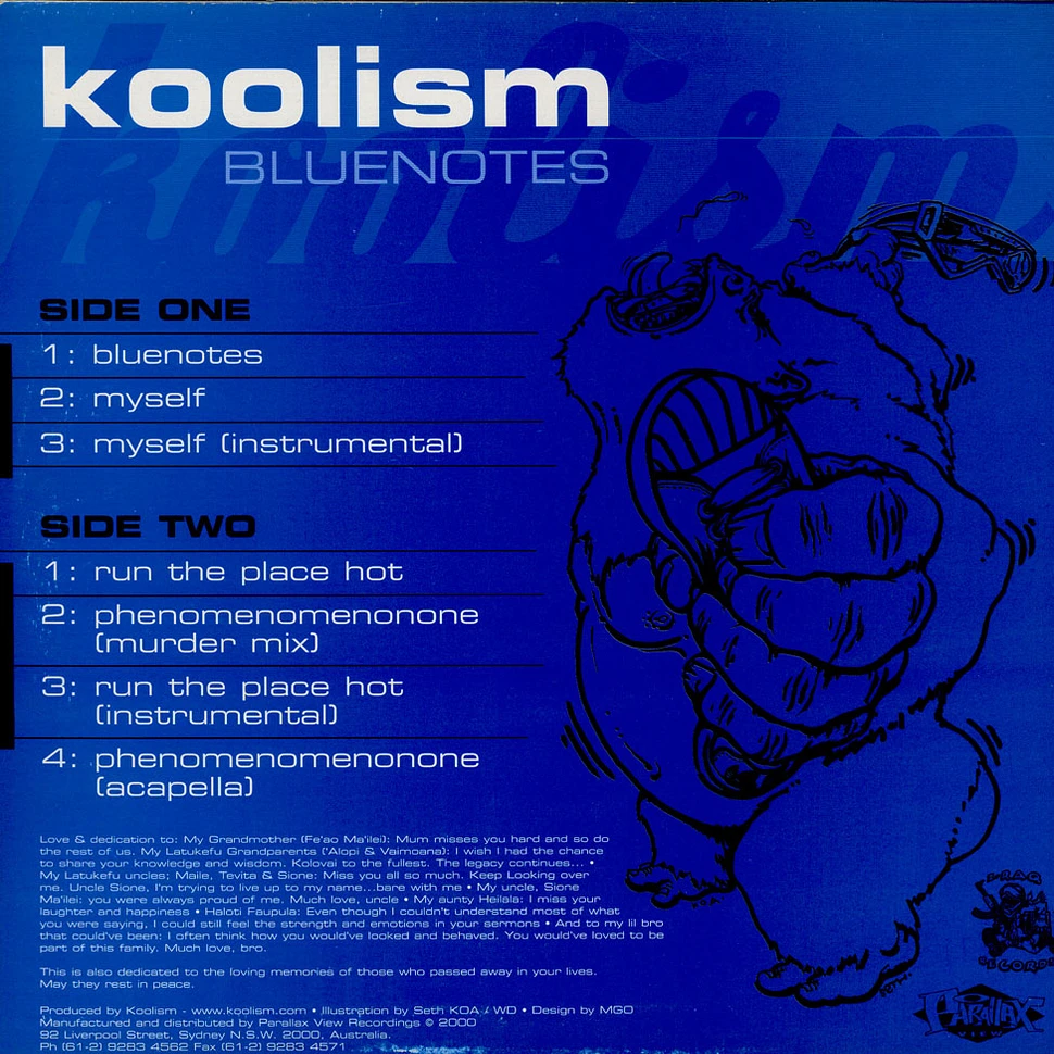 Koolism - Bluenotes