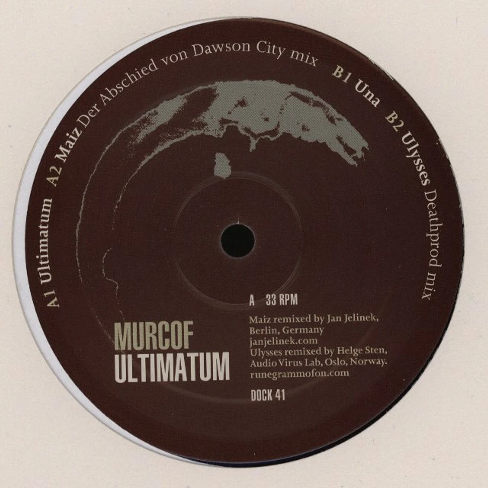 Murcof - Ultimatum EP