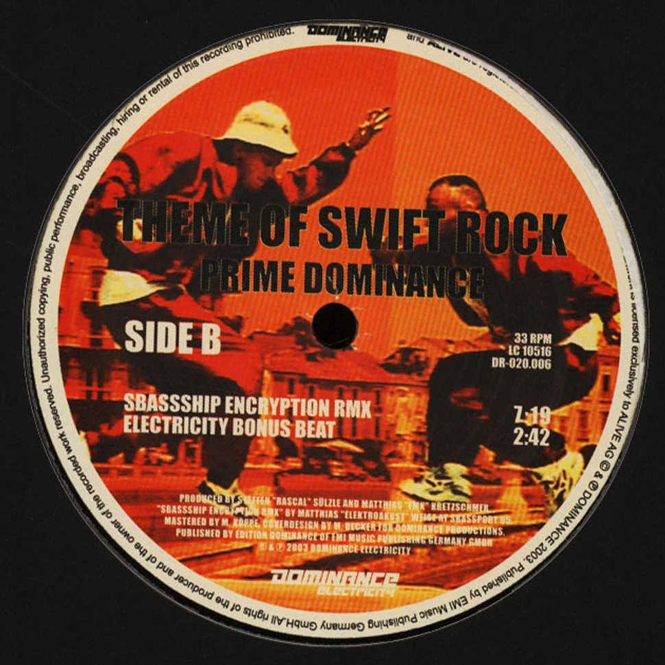 Prime Dominance - Theme of Swift Rock
