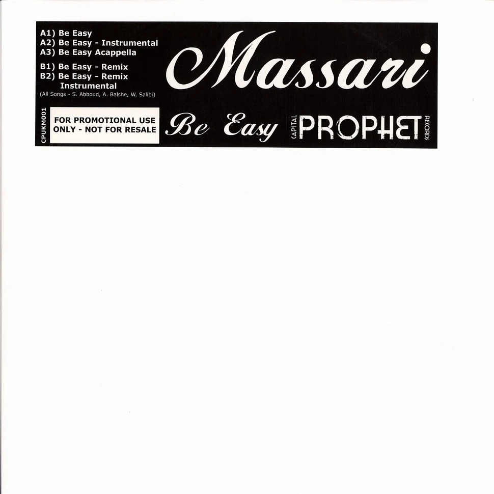 Massari - Be easy