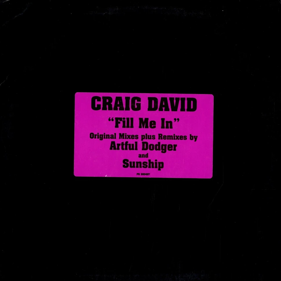 Craig David - Fill me in