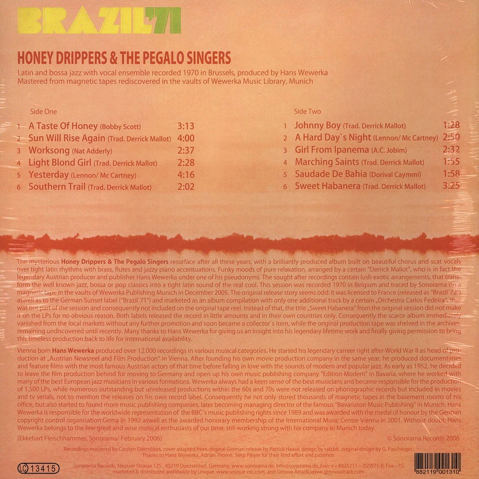 Honey Drippers & The Pegalo Singers - Brazil 71