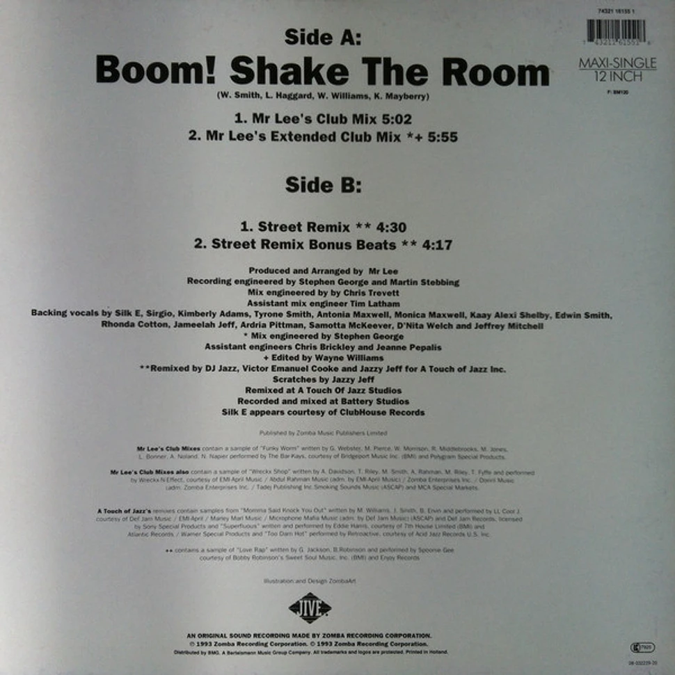 DJ Jazzy Jeff & The Fresh Prince - Boom! Shake The Room
