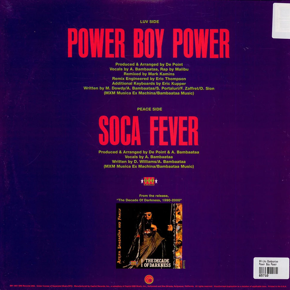 Afrika Bambaataa - Power Boy Power