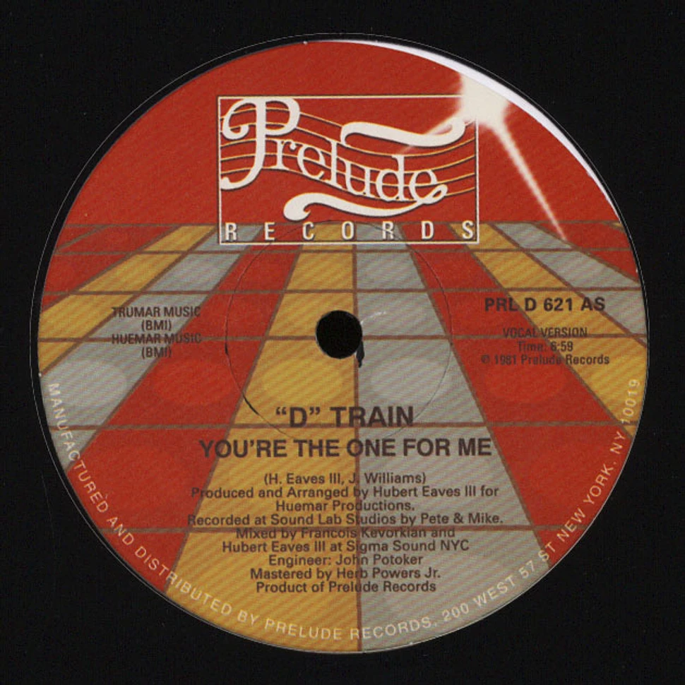 D Train - You're The One For Me