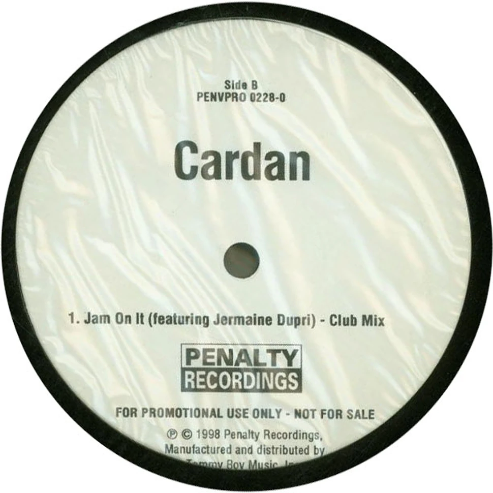 Cardan Featuring Jermaine Dupri - Jam On It
