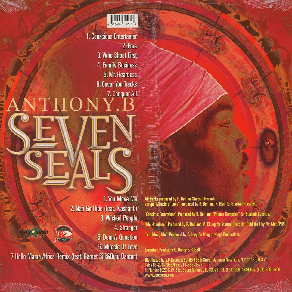 Anthony B - Seven seals