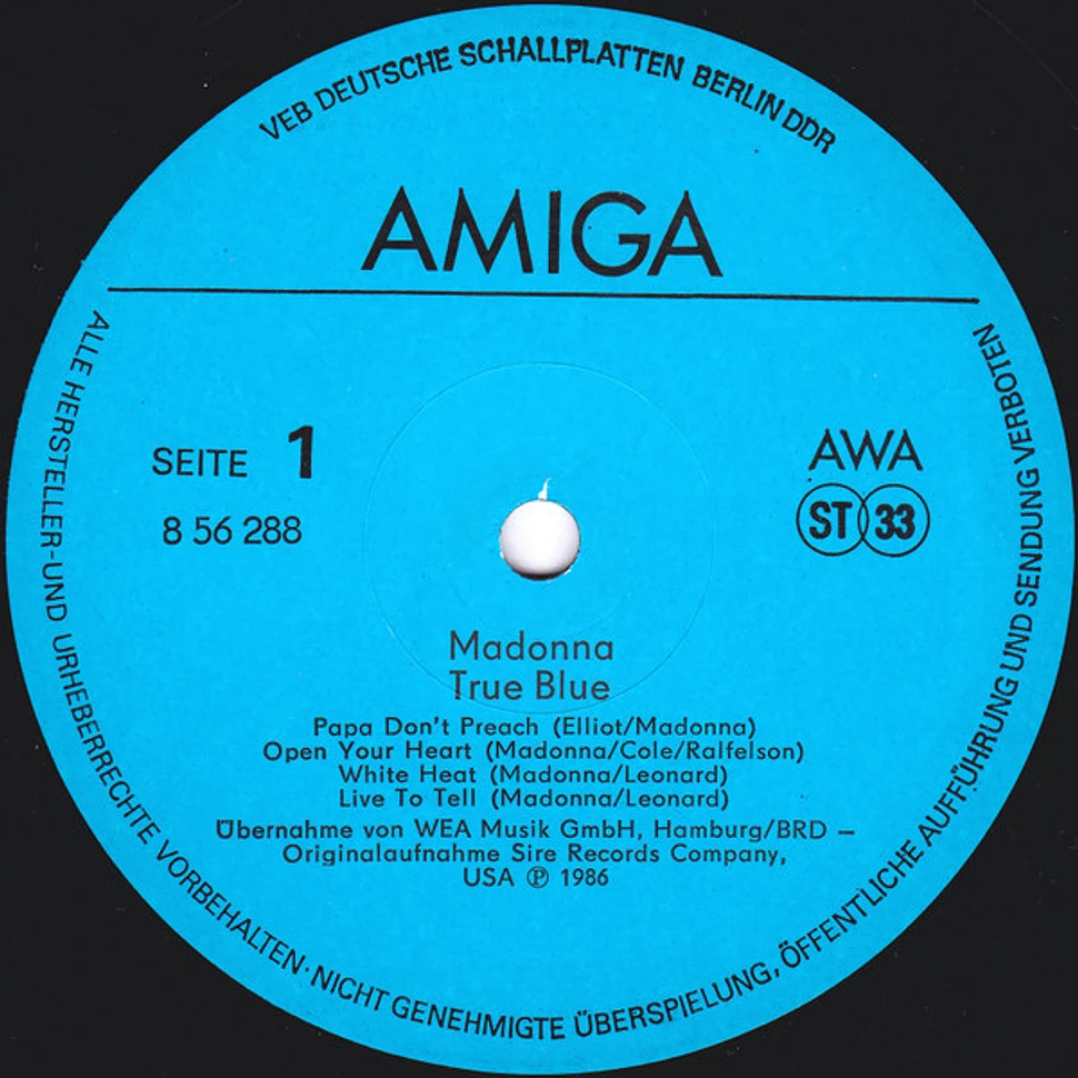 Madonna - True Blue