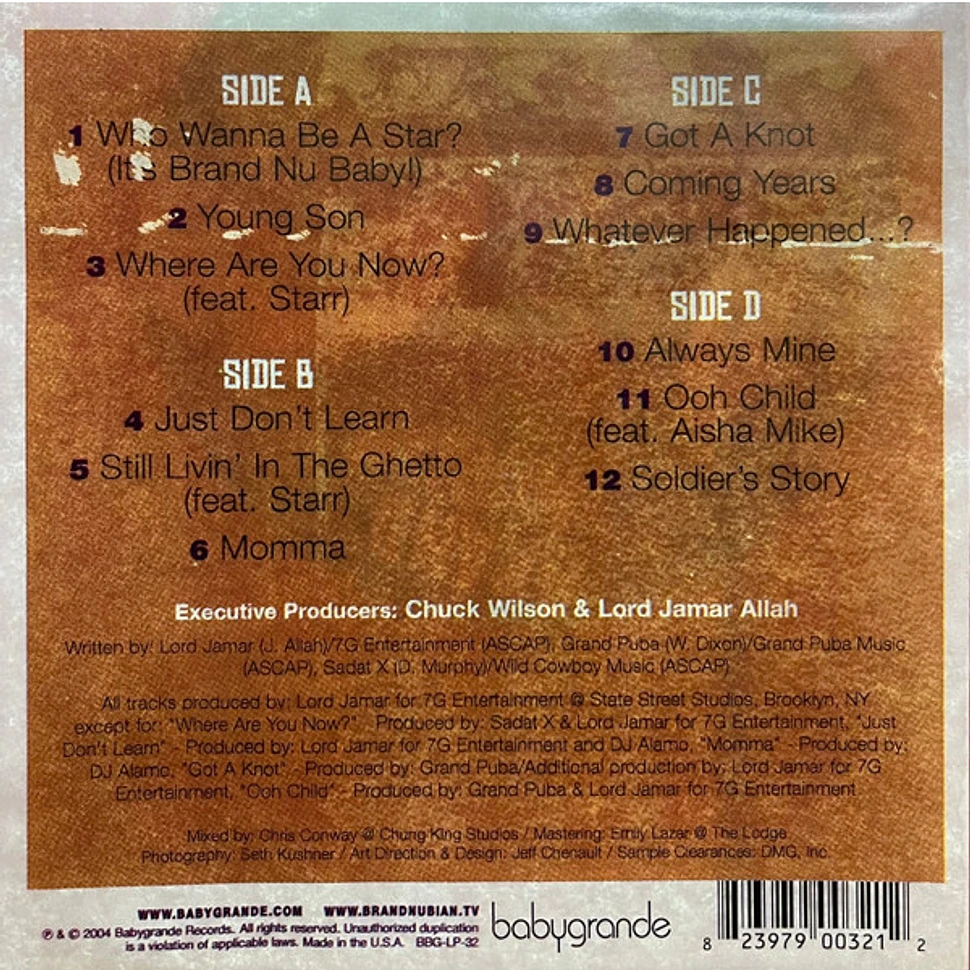 Brand Nubian - Fire In The Hole