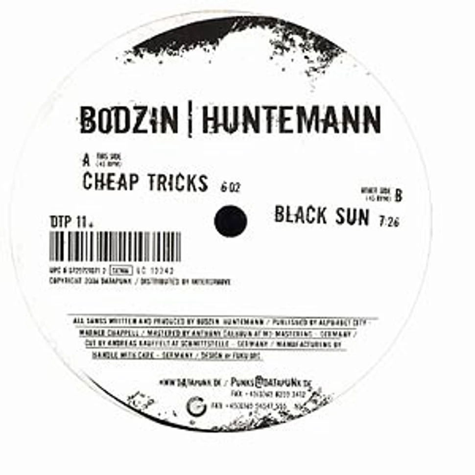 Bodzin / Huntemann - Cheap tricks / black sun