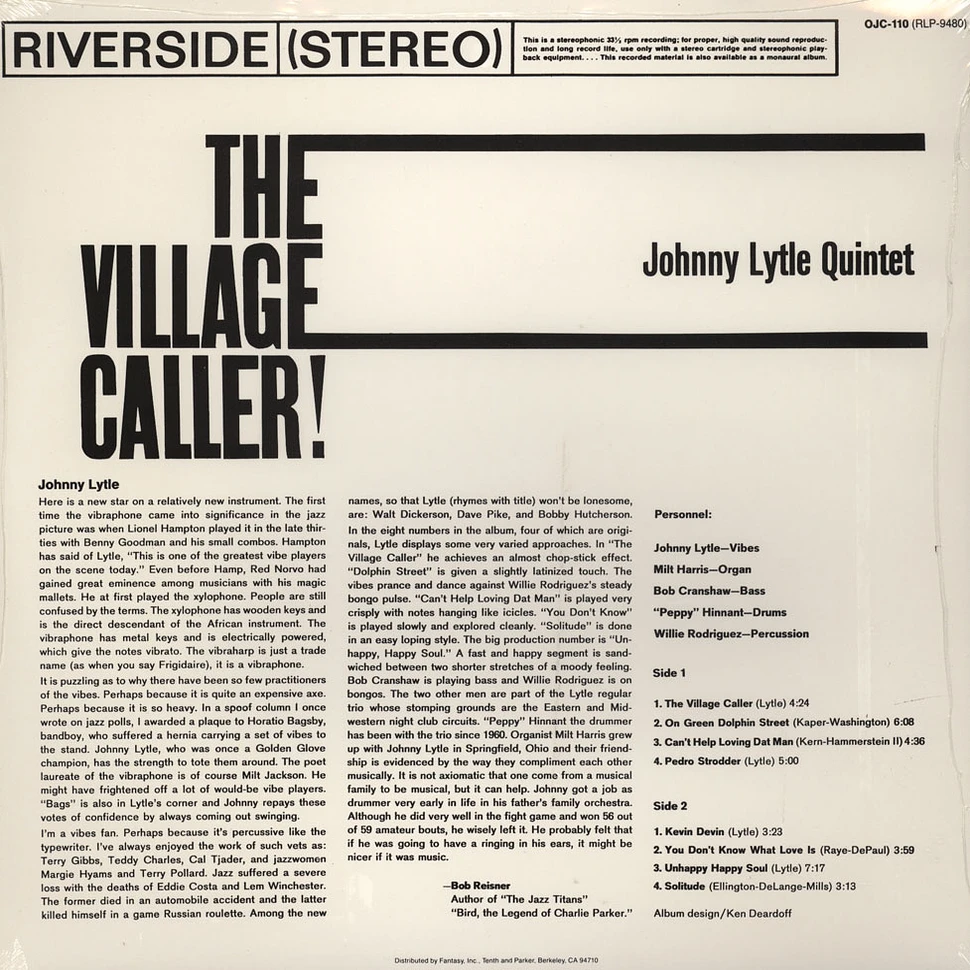 Johnny Lytle - The village caller!