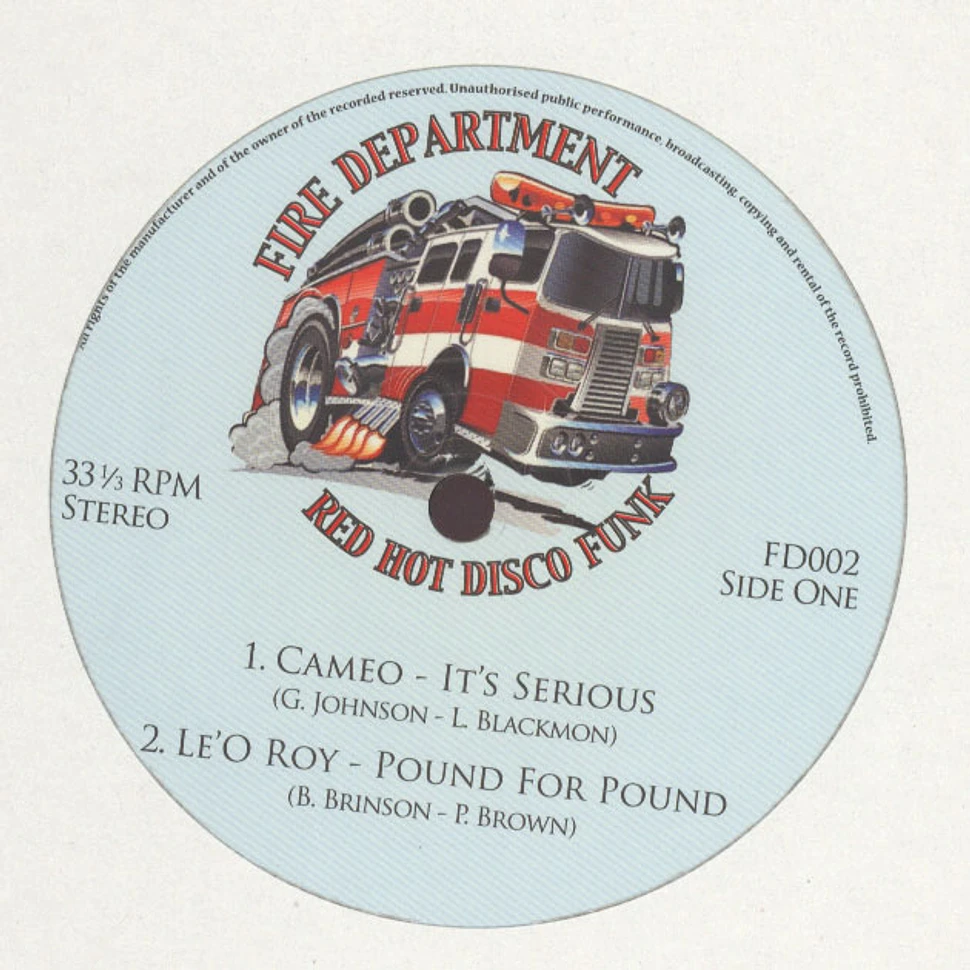 Cameo - Fire Department Vol 2: Blazin' Hot Disco Funk & Boogie
