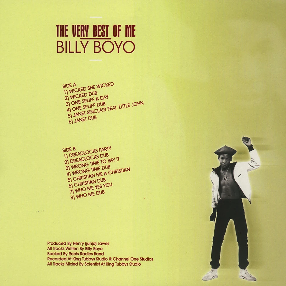 Billy Boyo - The very best of Billy Boyo