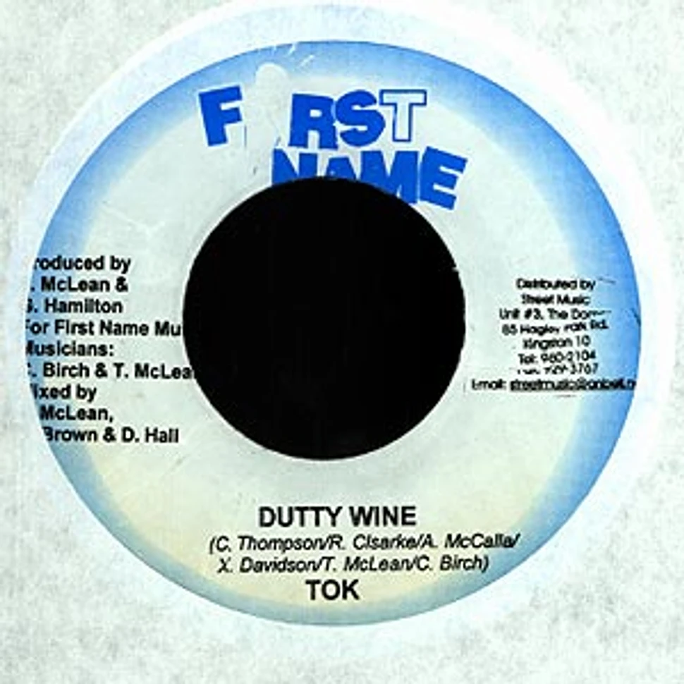 T.O.K. / Monster Twins - Dutty wine / living the life feat. Flex