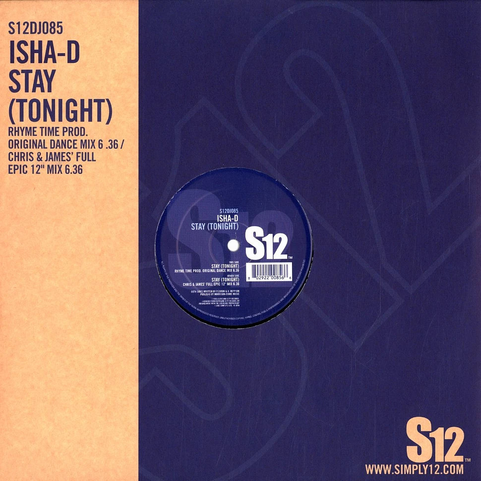 Isha-D - Stay (tonight)