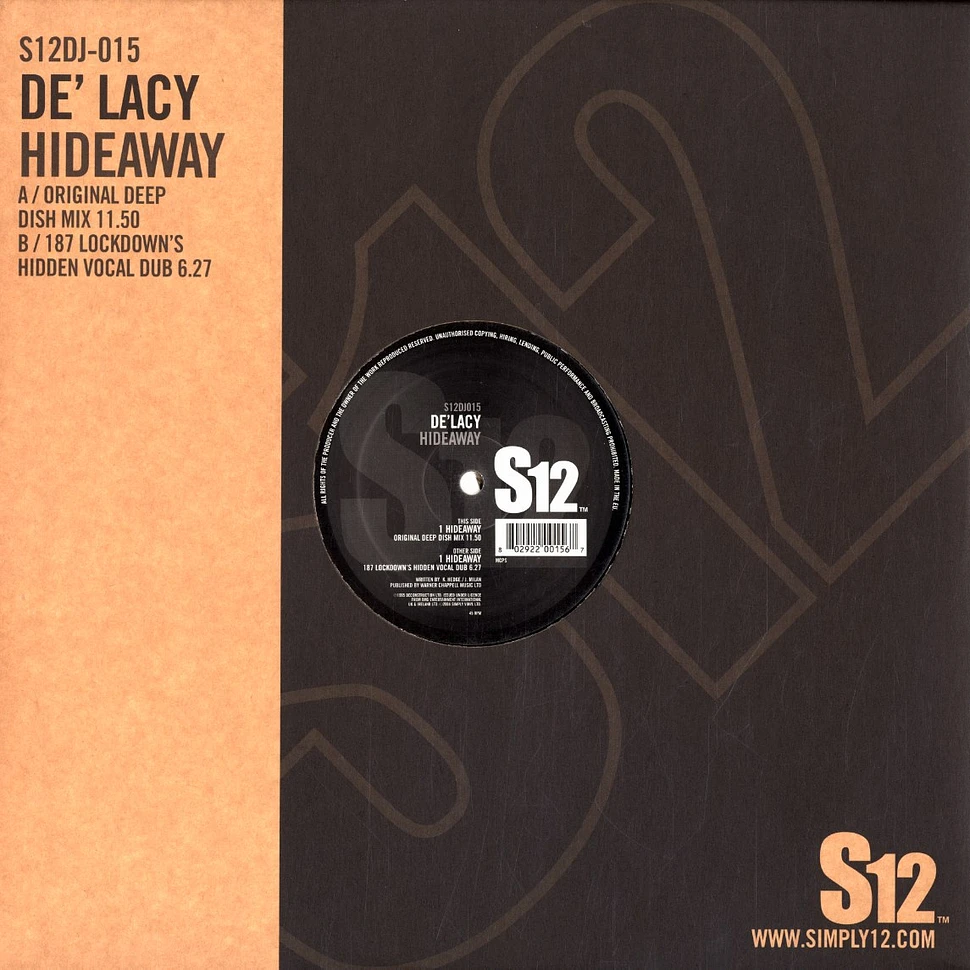 De'Lacy - Hideaway