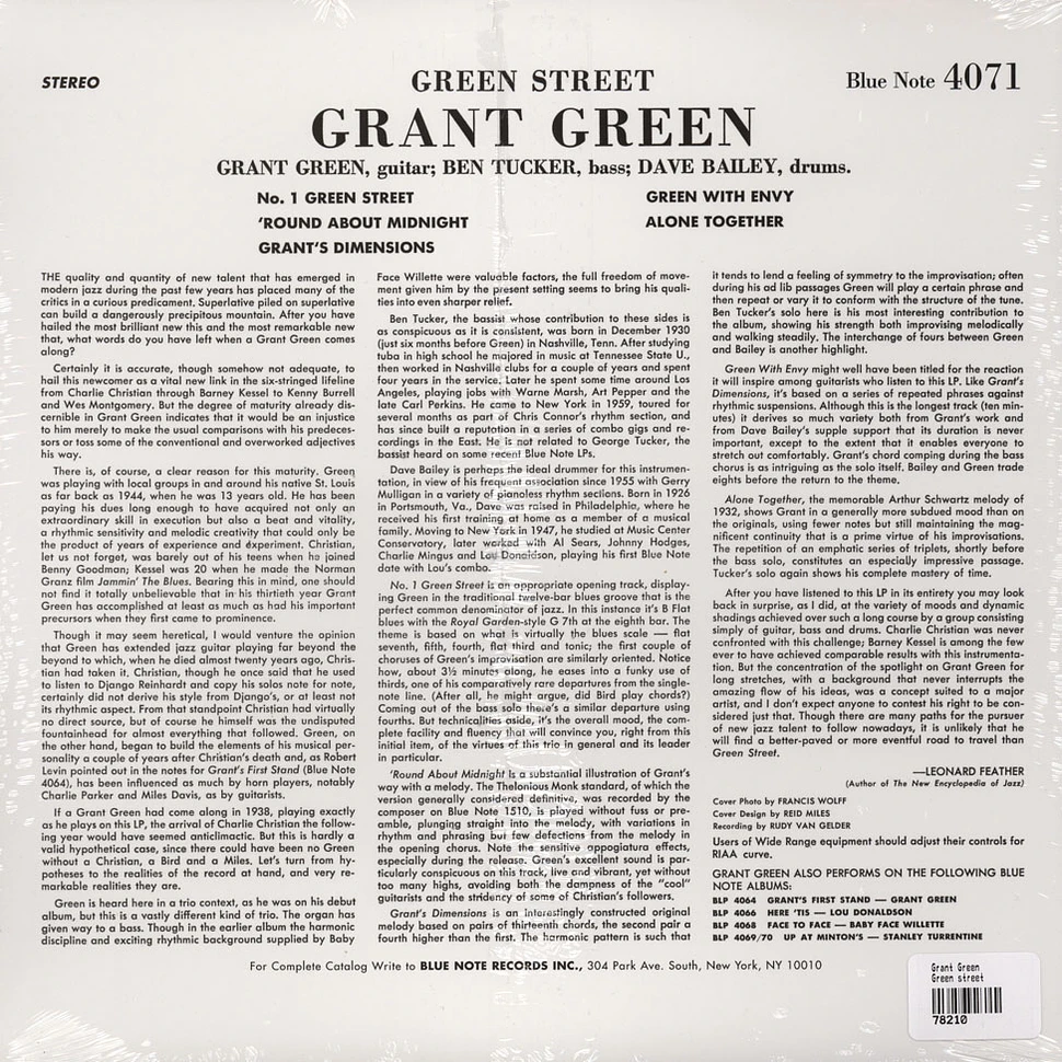 Grant Green - Green street