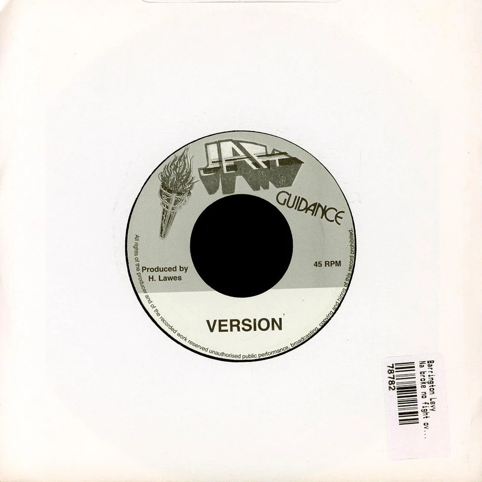 Barrington Levy - Na broke no fight over woman