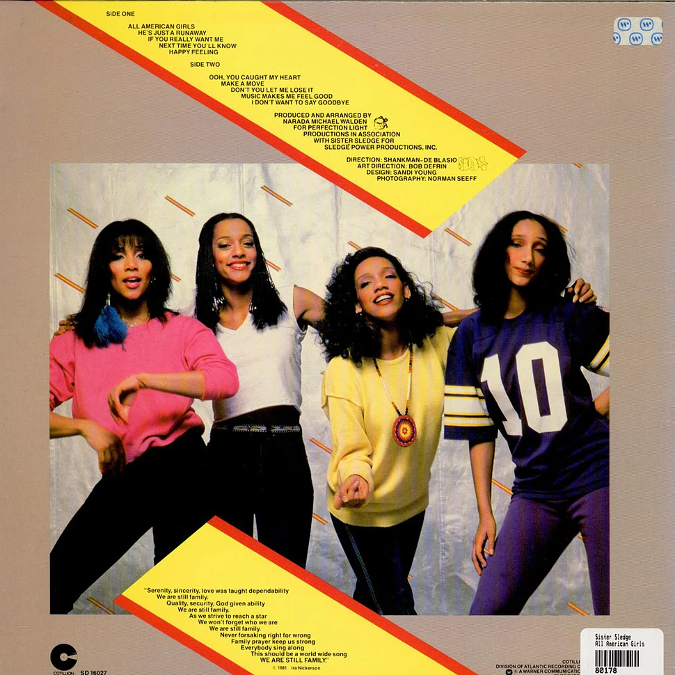 Sister Sledge - All American Girls