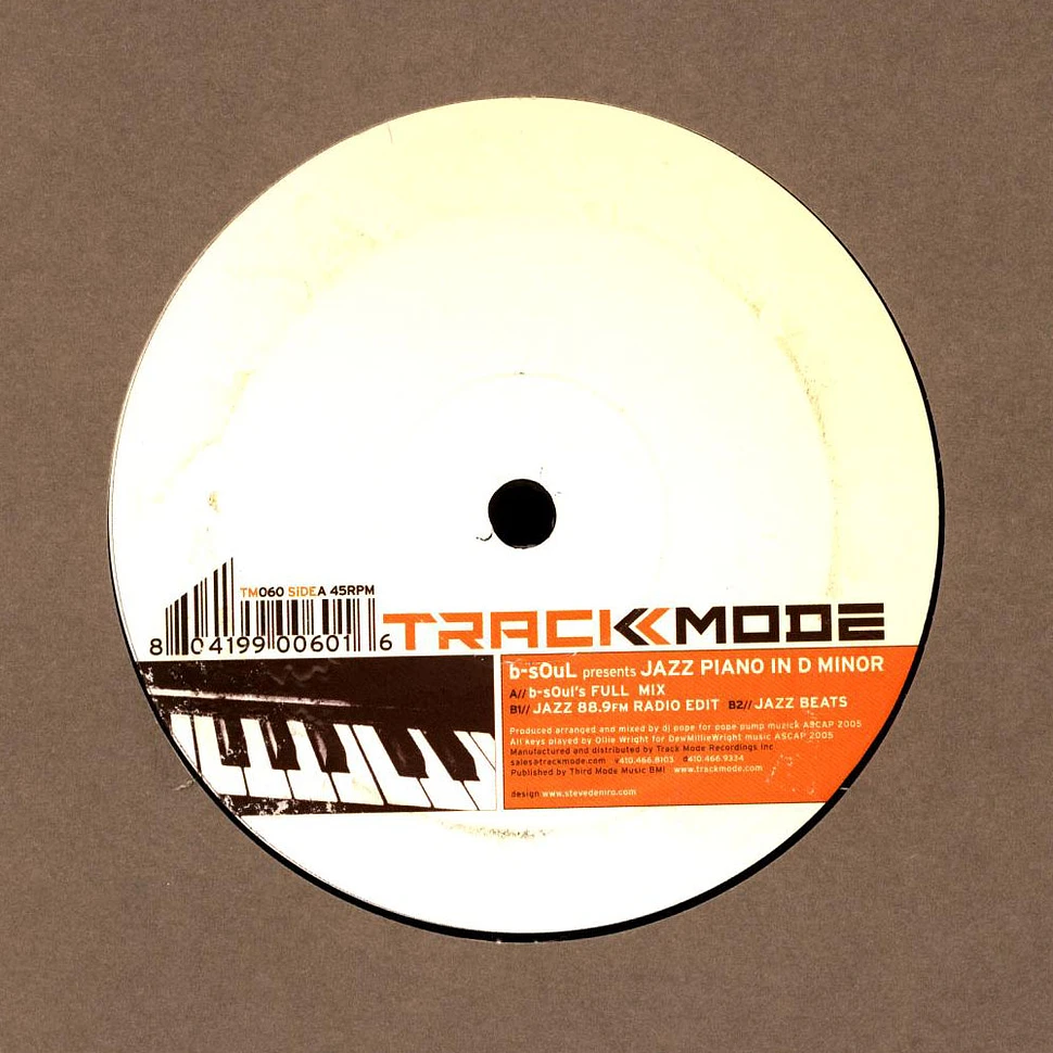 B-Soul - Jazz piano in d minor