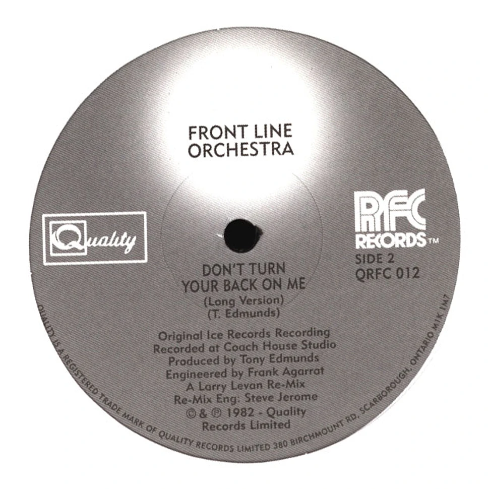 Front Line Orchestra - Don't turn your back on me