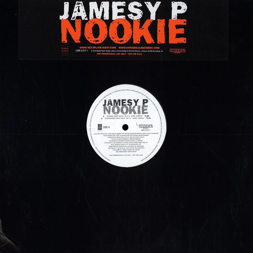 Jamesy P - Nookie feat. M.I.A. & Jabba