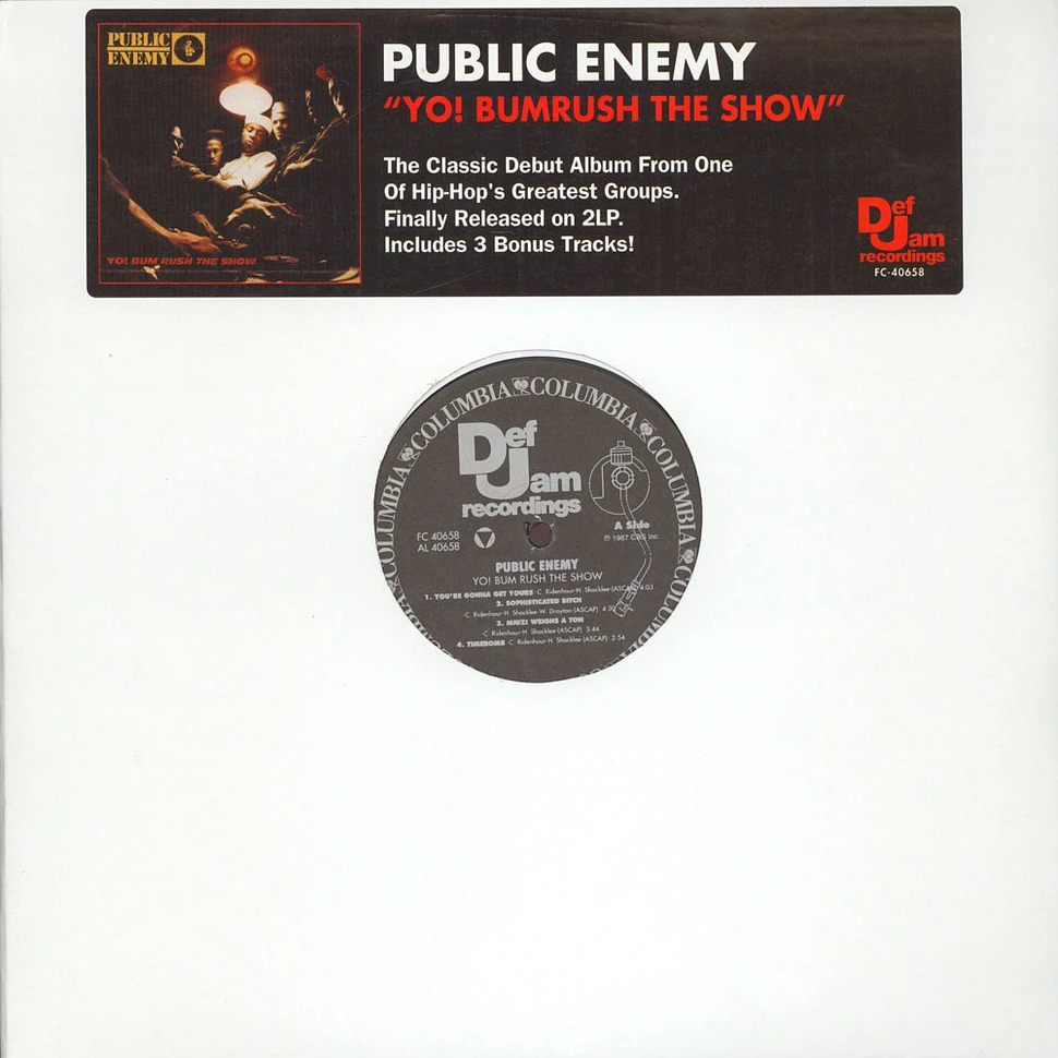 Public Enemy - Yo! Bumrush the show