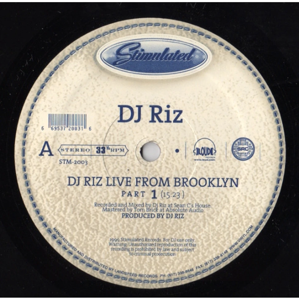 DJ Riz - Live From Brooklyn