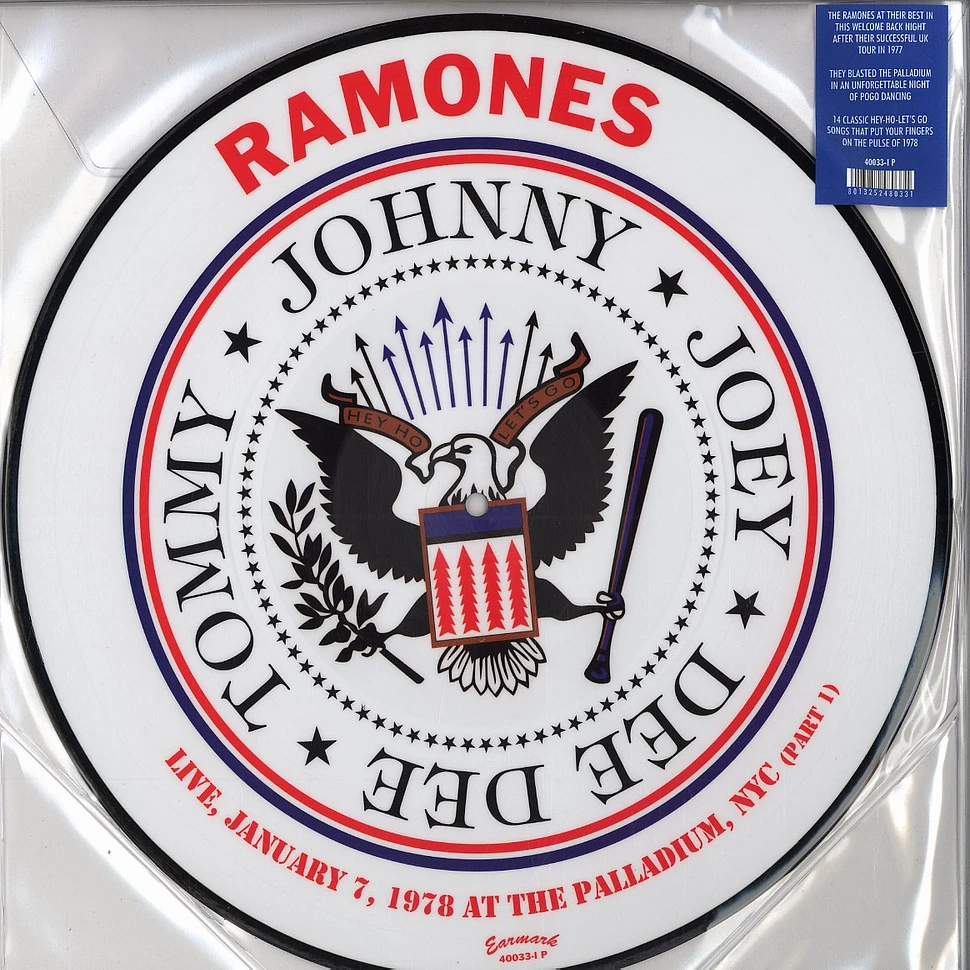 Ramones - Live January 7, 1978 at the Palladium, NYC Part 1