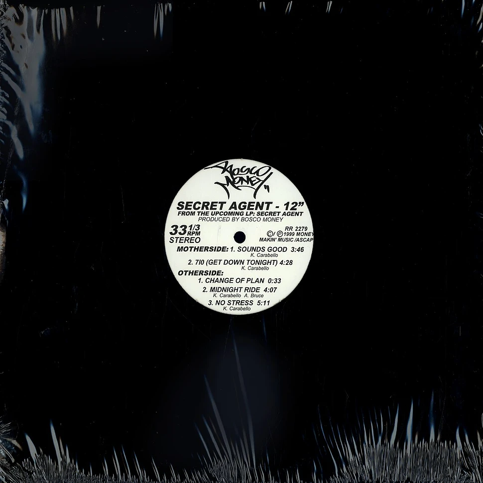 Bosco Money - Secret agent EP