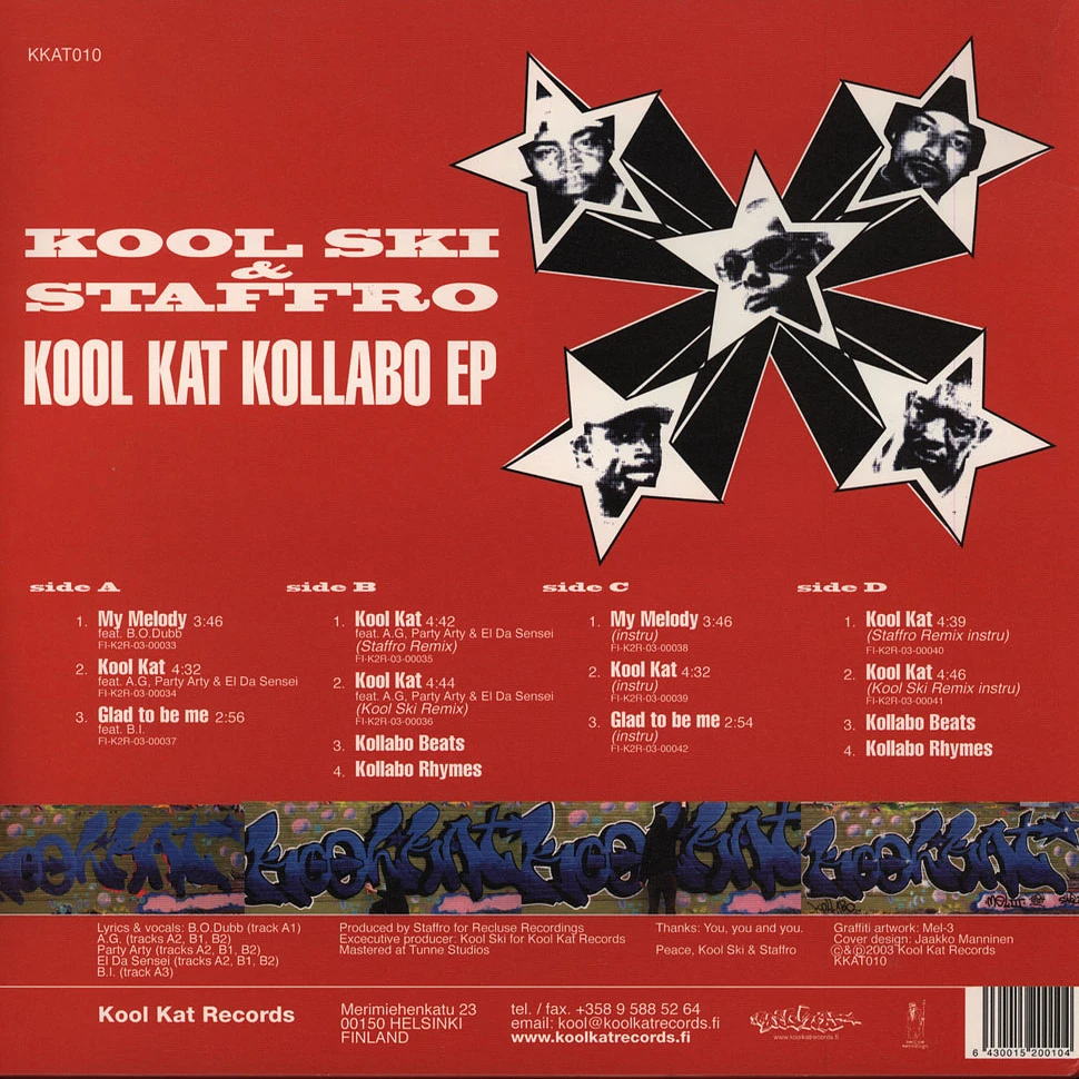 Kool Ski & Staffro - Kool Kat kollabo EP